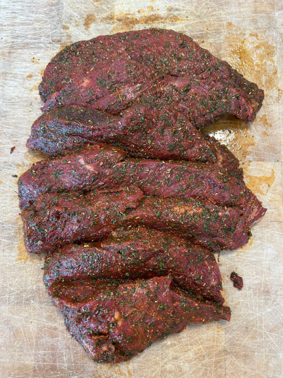 Pavé de bœuf à la Provencale