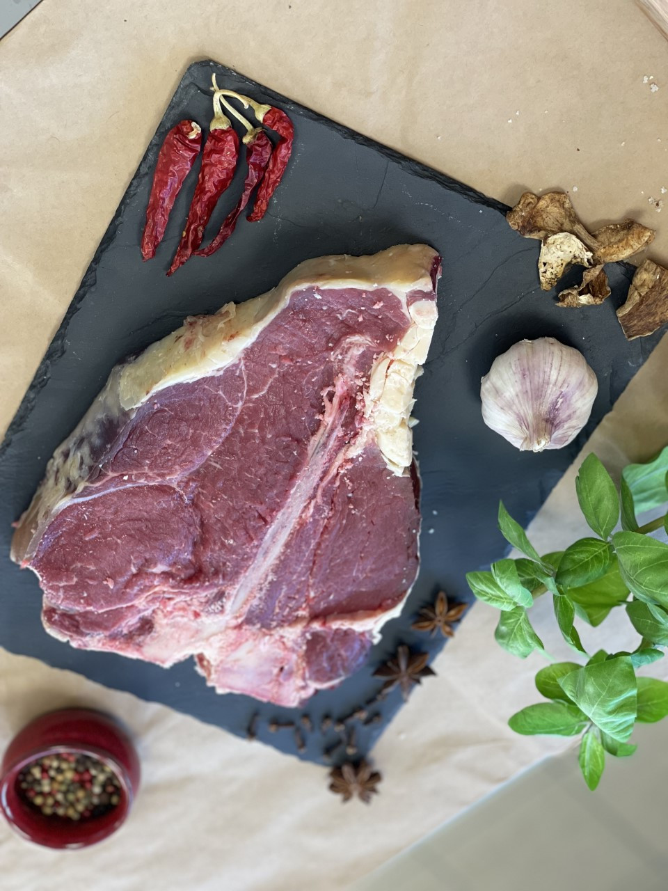 T-bone de boeuf