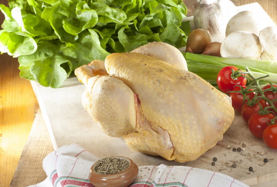 Poulet fermier Prêt à cuire Label Rouge 1.5kg (chaque première semaine du mois)
